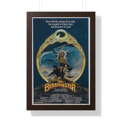 THE BEASTMASTER 1982 - Framed Movie Poster-16″ x 24″-The Sticker Space