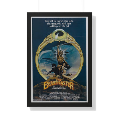 THE BEASTMASTER 1982 - Framed Movie Poster-20" x 30"-The Sticker Space