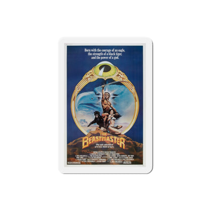 The Beastmaster 1982 Movie Poster Die-Cut Magnet-2" x 2"-The Sticker Space