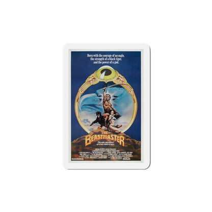 The Beastmaster 1982 Movie Poster Refrigerator Magnet 5 Inch - The Sticker Space