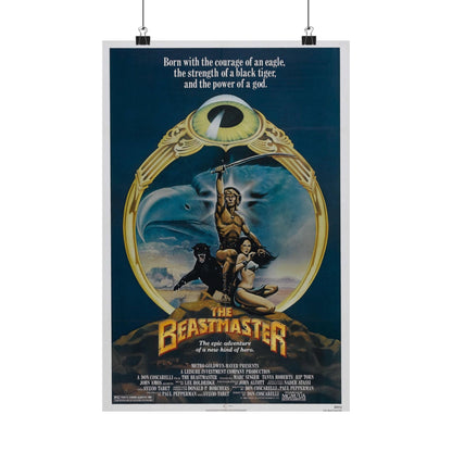 THE BEASTMASTER 1982 - Paper Movie Poster-12″ x 18″-The Sticker Space