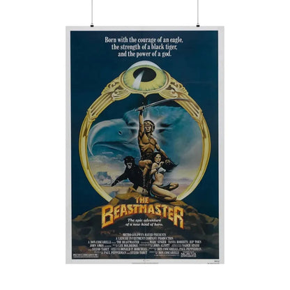 THE BEASTMASTER 1982 - Paper Movie Poster 36" x 54" Matte - The Sticker Space