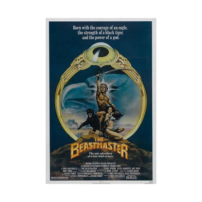 THE BEASTMASTER 1982 - Paper Movie Poster - The Sticker Space