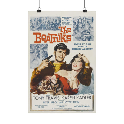 THE BEATNIKS 1958 - Paper Movie Poster-12″ x 18″-The Sticker Space