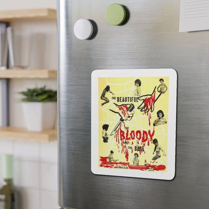 THE BEAUTIFUL, THE BLOODY AND THE BARE 1964 Movie Poster - Refrigerator Magnet-The Sticker Space