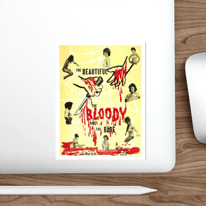 THE BEAUTIFUL, THE BLOODY AND THE BARE 1964 Movie Poster STICKER Vinyl Die-Cut Decal-The Sticker Space