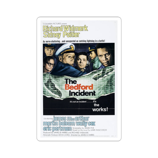 The Bedford Incident 1965 Movie Poster STICKER Vinyl Die-Cut Decal-2 Inch-The Sticker Space