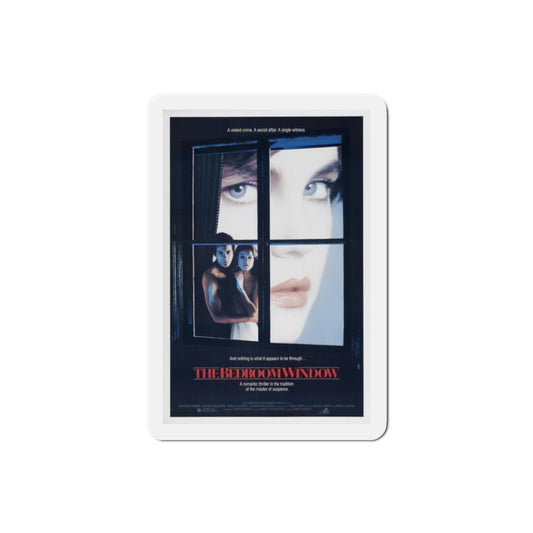 The Bedroom Window 1987 Movie Poster Die-Cut Magnet-2" x 2"-The Sticker Space