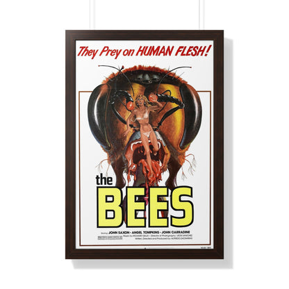 THE BEES 1976 - Framed Movie Poster-20" x 30"-The Sticker Space