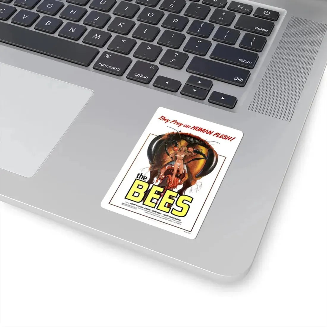 THE BEES 1976 Movie Poster - STICKER Vinyl Kiss-Cut Decal - The Sticker Space