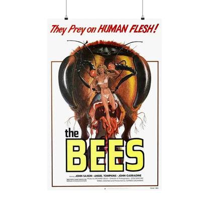 THE BEES 1976 - Paper Movie Poster 24″ x 36″ Matte - The Sticker Space
