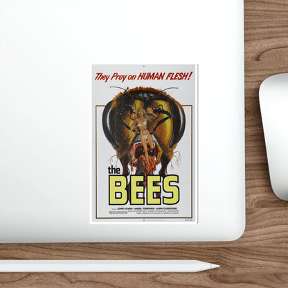 The Bees 1978 Movie Poster STICKER Vinyl Die-Cut Decal-The Sticker Space