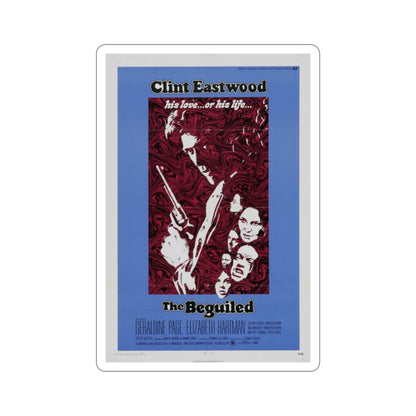 The Beguiled 1971 Movie Poster STICKER Vinyl Die-Cut Decal-2 Inch-The Sticker Space