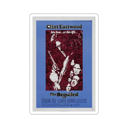 The Beguiled 1971 Movie Poster STICKER Vinyl Die-Cut Decal 2 Inch - The Sticker Space