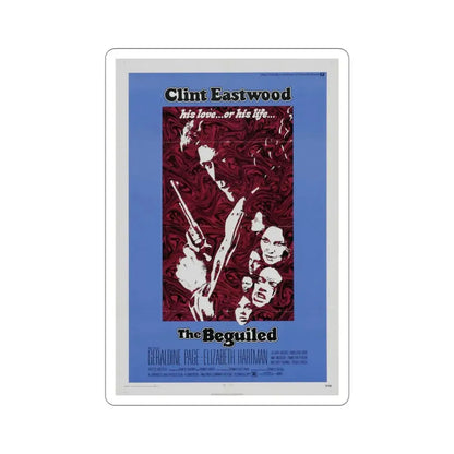 The Beguiled 1971 Movie Poster STICKER Vinyl Die-Cut Decal 3 Inch - The Sticker Space