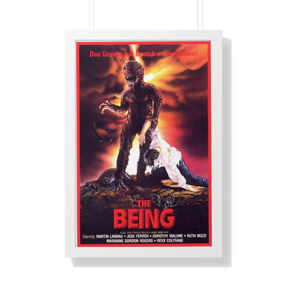 THE BEING (GERMAN) 1983 - Framed Movie Poster-20" x 30"-The Sticker Space