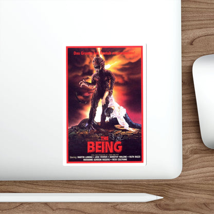 THE BEING (GERMAN) 1983 Movie Poster STICKER Vinyl Die-Cut Decal-The Sticker Space