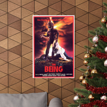 THE BEING (GERMAN) 1983 - Paper Movie Poster-The Sticker Space