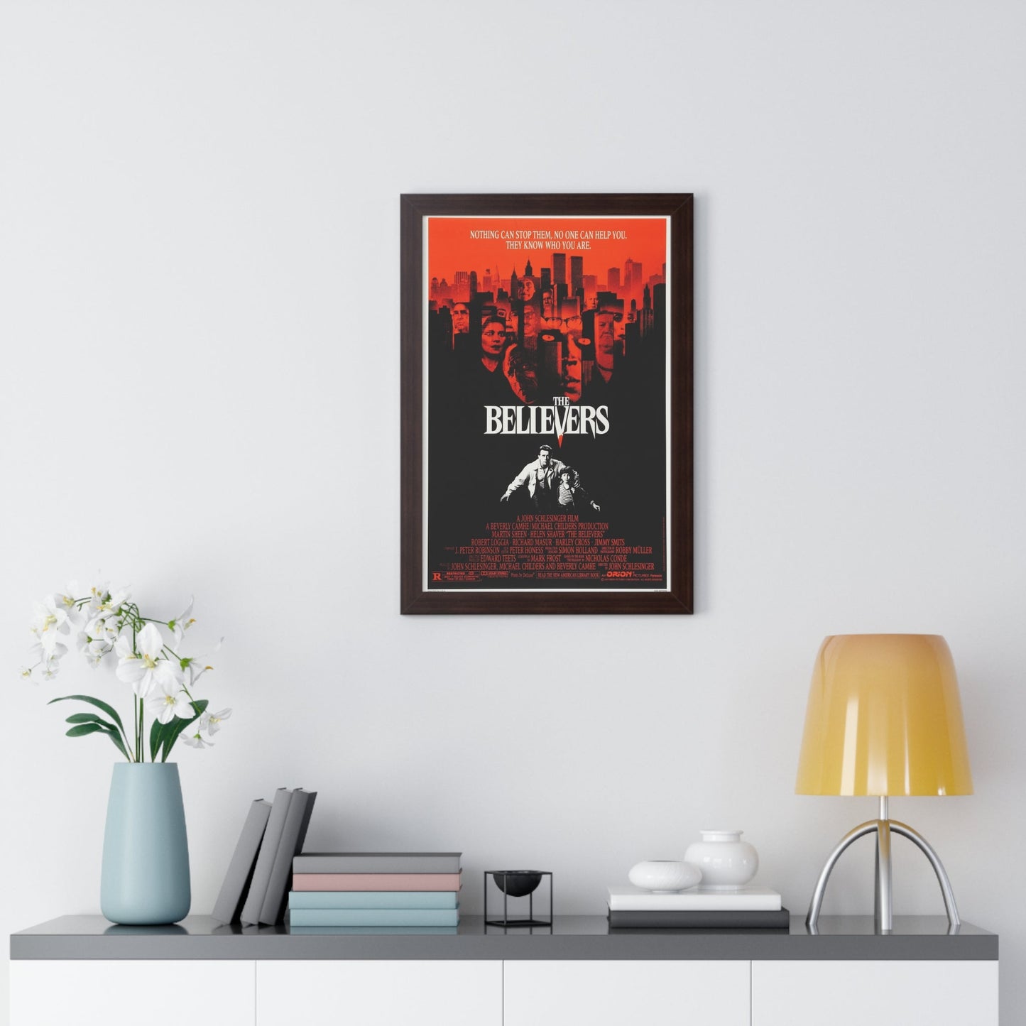 THE BELIEVERS 1987 - Framed Movie Poster-The Sticker Space