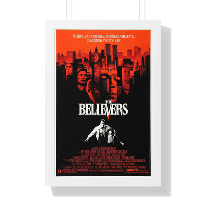 THE BELIEVERS 1987 - Framed Movie Poster-16″ x 24″-The Sticker Space