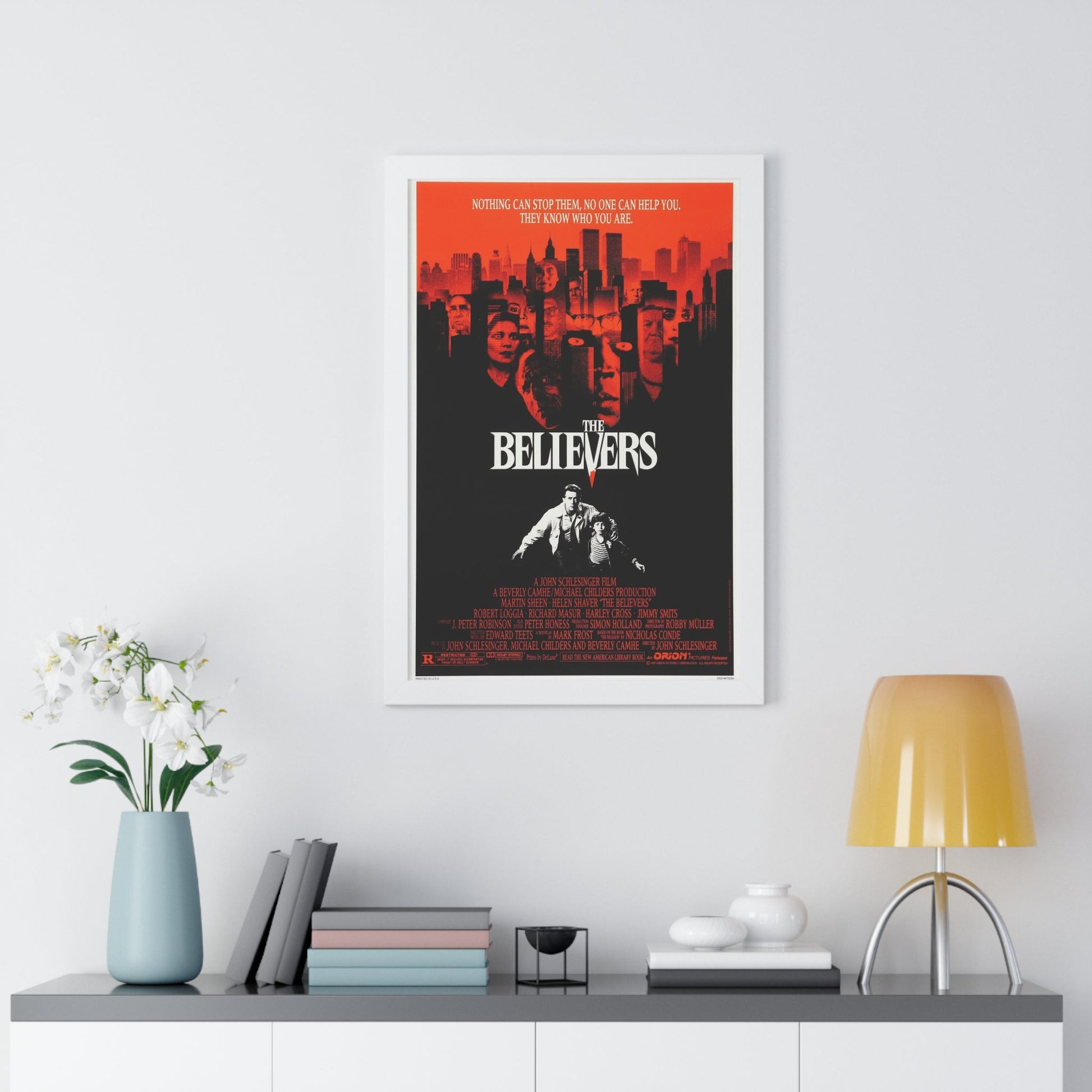 THE BELIEVERS 1987 - Framed Movie Poster-The Sticker Space