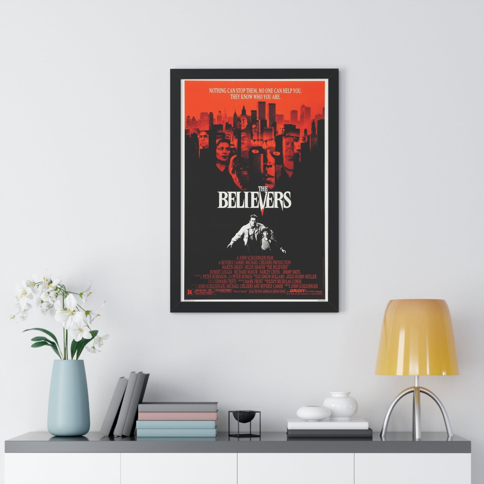 THE BELIEVERS 1987 - Framed Movie Poster-The Sticker Space