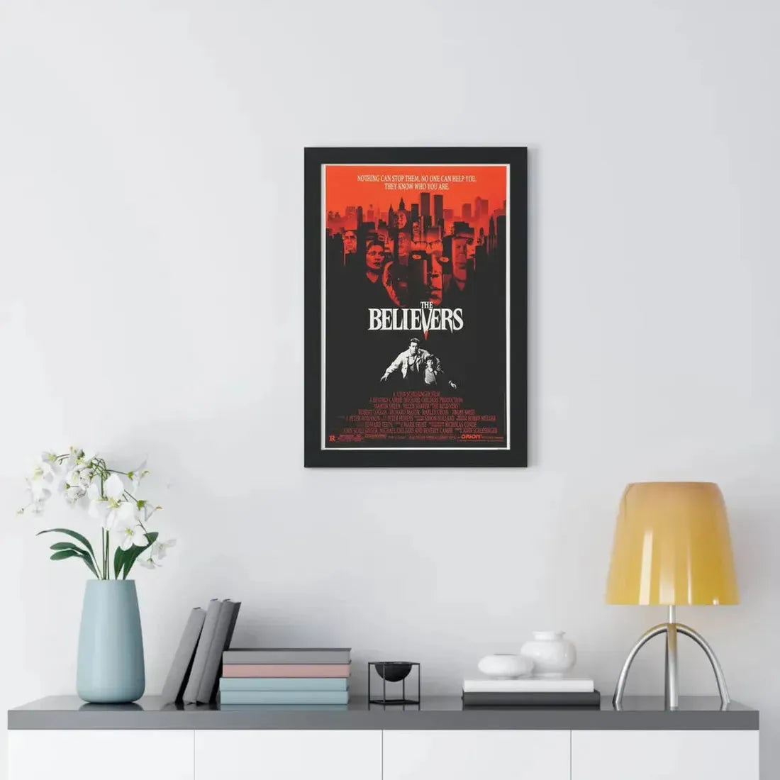THE BELIEVERS 1987 - Framed Movie Poster - The Sticker Space