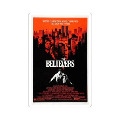 THE BELIEVERS 1987 Movie Poster - STICKER Vinyl Kiss-Cut Decal 2 Inch White - The Sticker Space