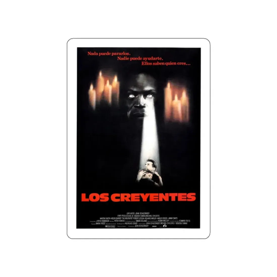 THE BELIEVERS (2) 1987 Movie Poster STICKER Vinyl Die-Cut Decal 2 Inch - The Sticker Space