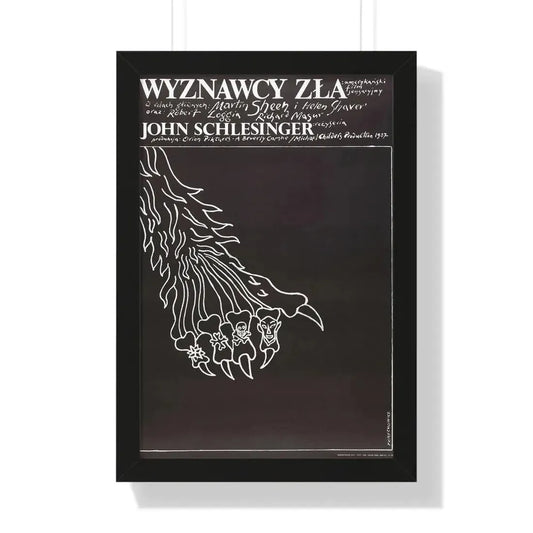 THE BELIEVERS (POLISH) 1987 - Framed Movie Poster 16″ x 24″ Black - The Sticker Space