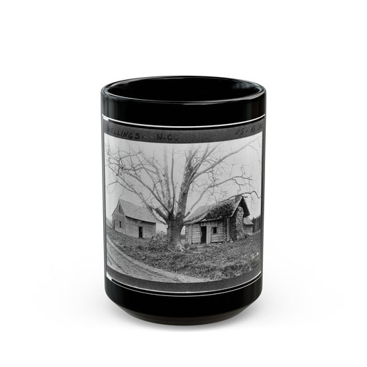 The Bennett Place, North Carolina (U.S. Civil War) Black Coffee Mug-15oz-The Sticker Space