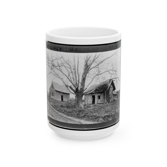 The Bennett Place, North Carolina (U.S. Civil War) White Coffee Mug-15oz-The Sticker Space