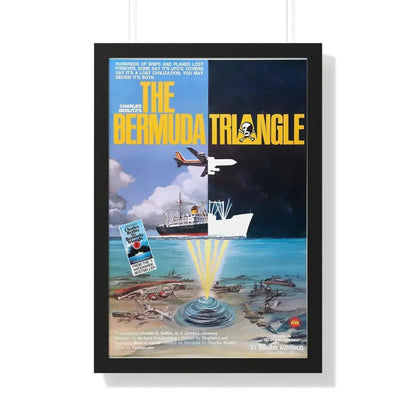 THE BERMUDA TRIANGLE 1978 - Framed Movie Poster 20" x 30" Black - The Sticker Space