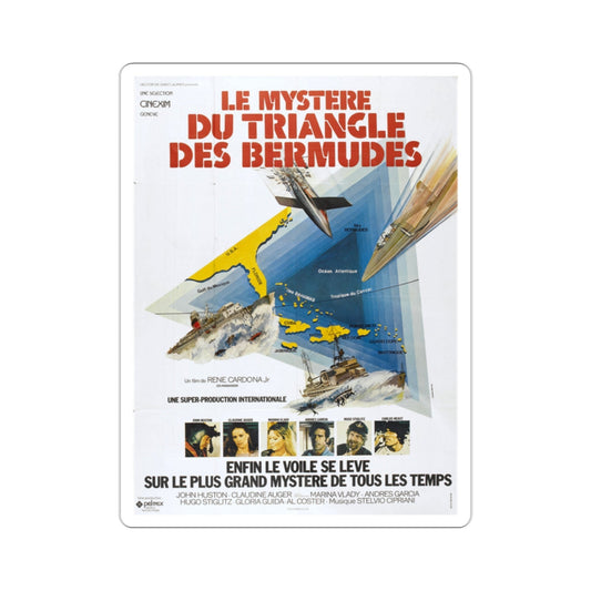 The Bermuda Triangle 1978 Movie Poster STICKER Vinyl Die-Cut Decal-2 Inch-The Sticker Space