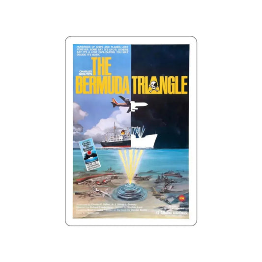 THE BERMUDA TRIANGLE 1978 Movie Poster STICKER Vinyl Die-Cut Decal 2 Inch - The Sticker Space