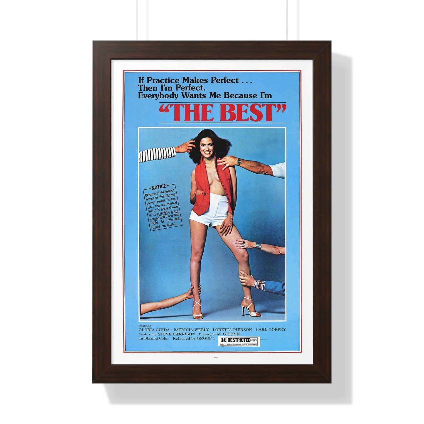 THE BEST 1976 - Framed Movie Poster-16″ x 24″-The Sticker Space