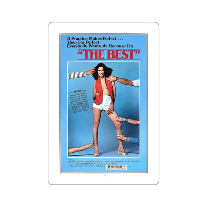 THE BEST 1976 Movie Poster - STICKER Vinyl Kiss-Cut Decal 3 Inch White - The Sticker Space