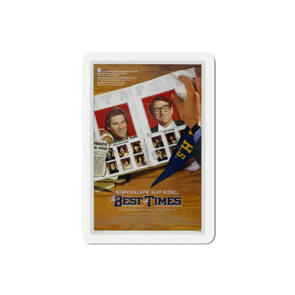 The Best of Times 1986 Movie Poster Refrigerator Magnet 2 Inch - The Sticker Space