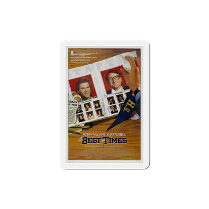 The Best of Times 1986 Movie Poster Refrigerator Magnet 3 Inch - The Sticker Space