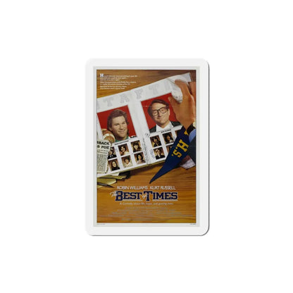 The Best of Times 1986 Movie Poster Refrigerator Magnet 4 Inch - The Sticker Space