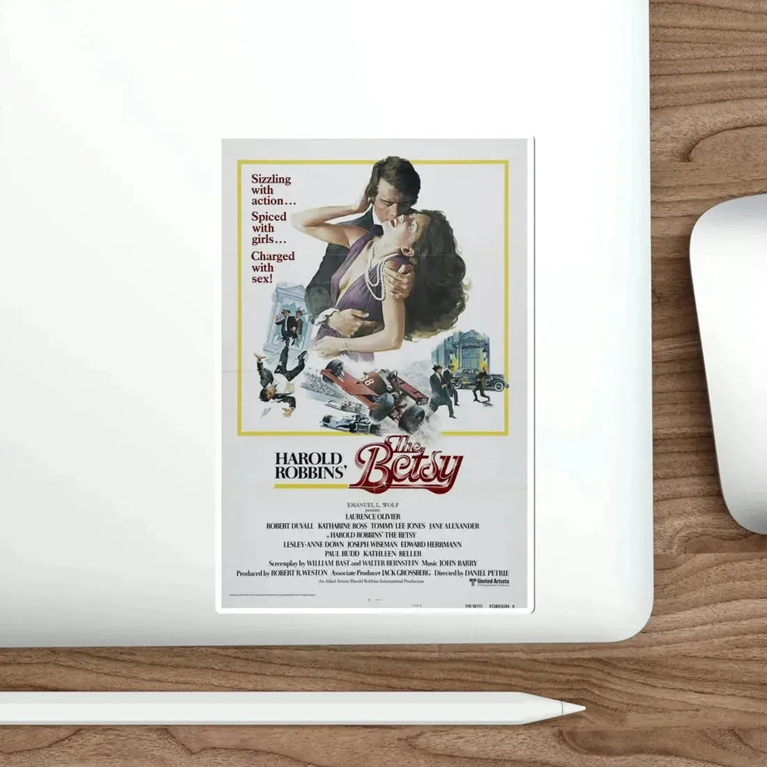 The Betsy 1978 Movie Poster STICKER Vinyl Die-Cut Decal - The Sticker Space