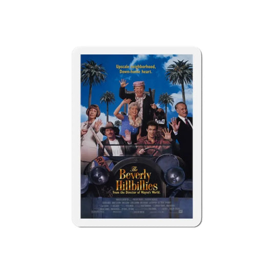The Beverly Hillbillies 1993 Movie Poster Refrigerator Magnet 2 Inch - The Sticker Space