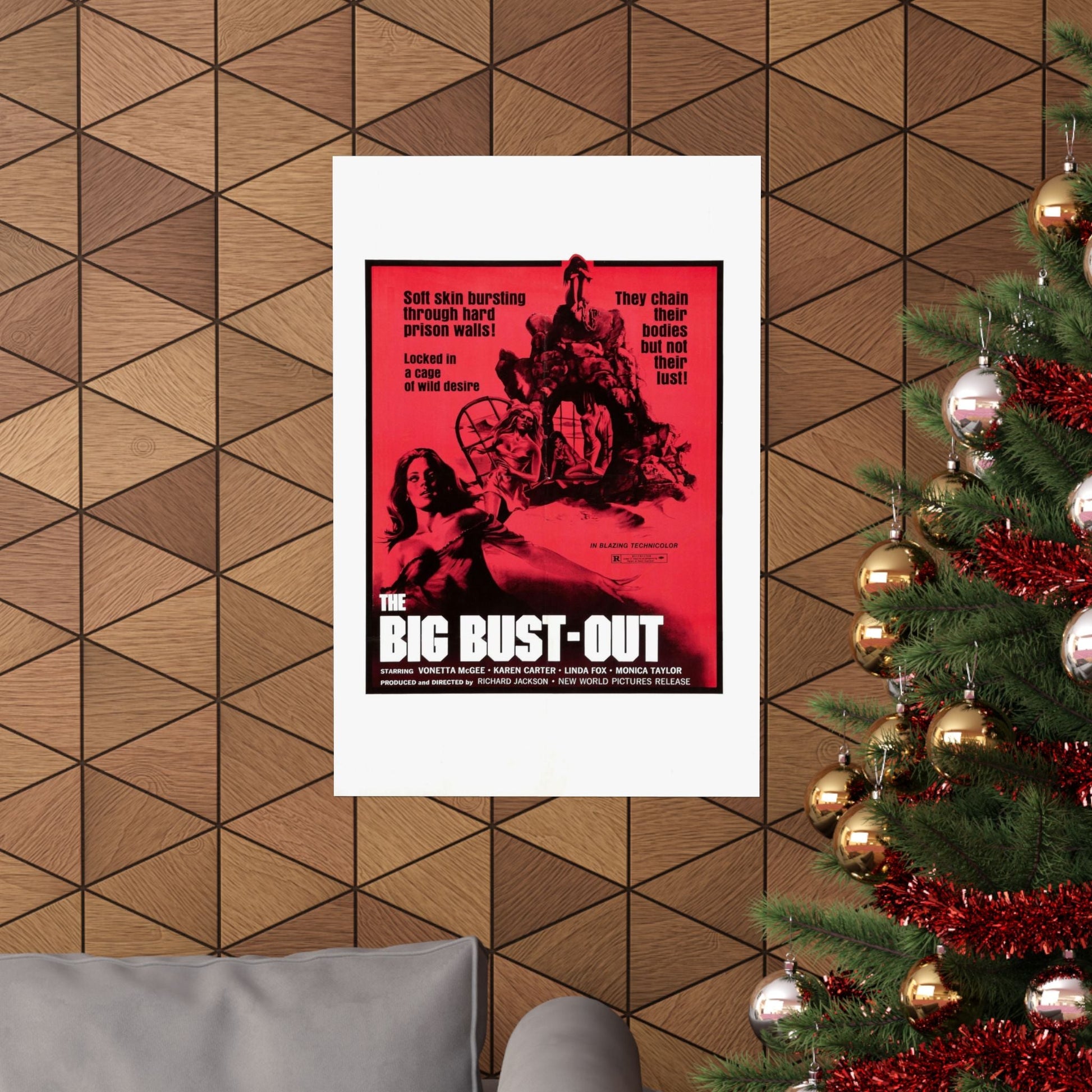 THE BIG BUST-OUT 1972 - Paper Movie Poster-The Sticker Space