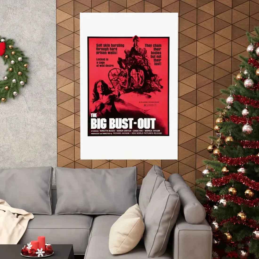 THE BIG BUST-OUT 1972 - Paper Movie Poster - The Sticker Space