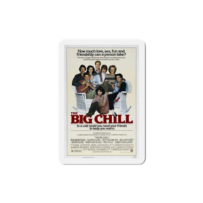 The Big Chill 1983 Movie Poster Refrigerator Magnet 3 Inch - The Sticker Space