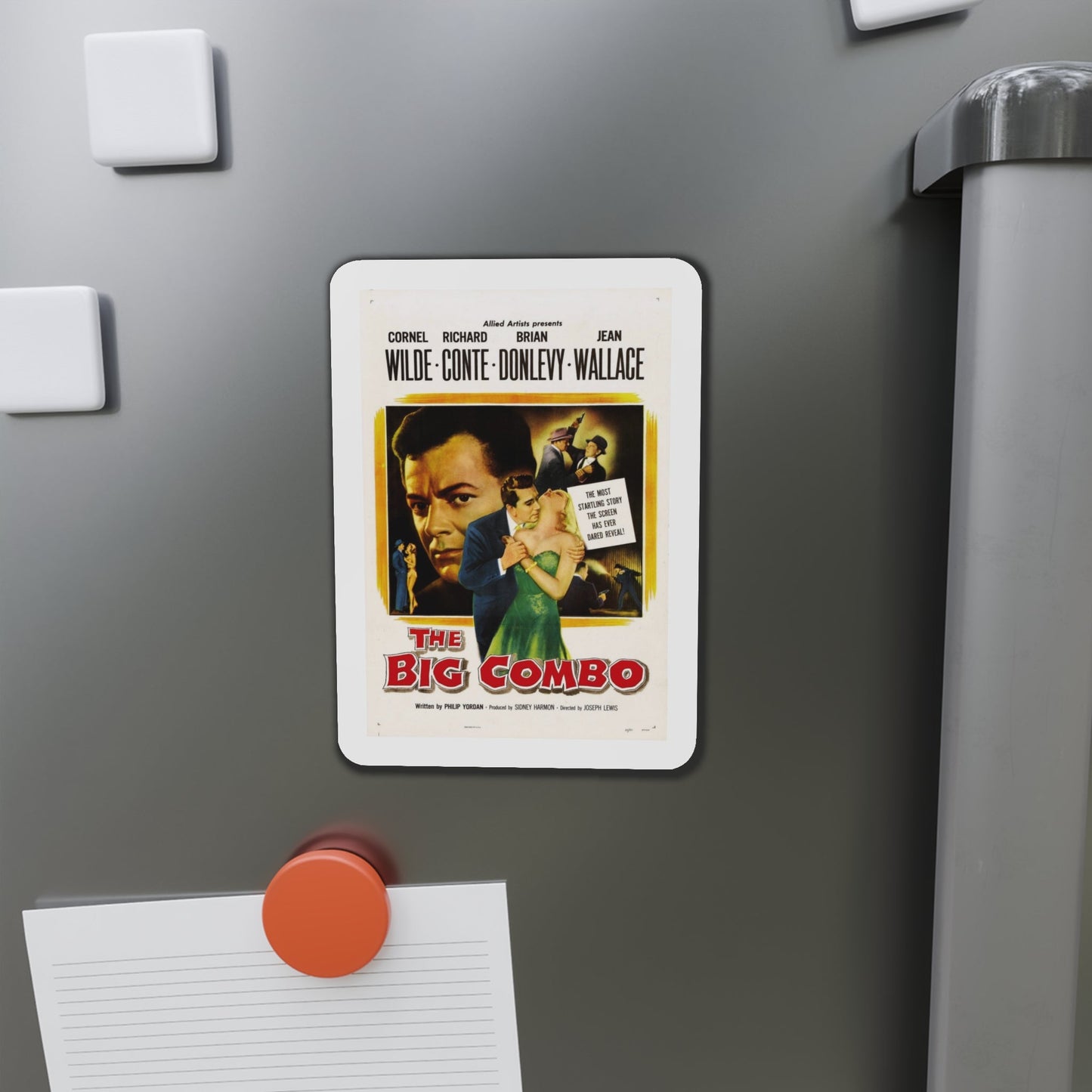 The Big Combo 1955 Movie Poster Die-Cut Magnet-The Sticker Space