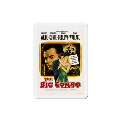 The Big Combo 1955 Movie Poster Die-Cut Magnet-3 Inch-The Sticker Space