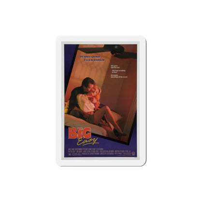 The Big Easy 1987 Movie Poster Refrigerator Magnet 2 Inch - The Sticker Space