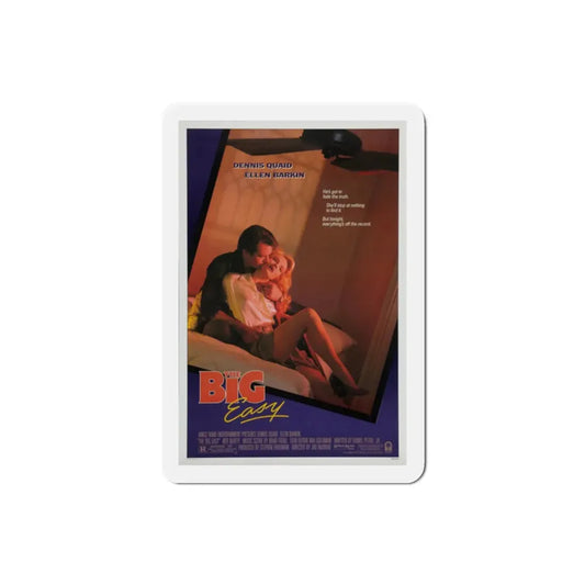 The Big Easy 1987 Movie Poster Refrigerator Magnet 2 Inch - The Sticker Space
