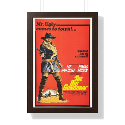 THE BIG GUNDOWN 1966 - Framed Movie Poster-16″ x 24″-The Sticker Space